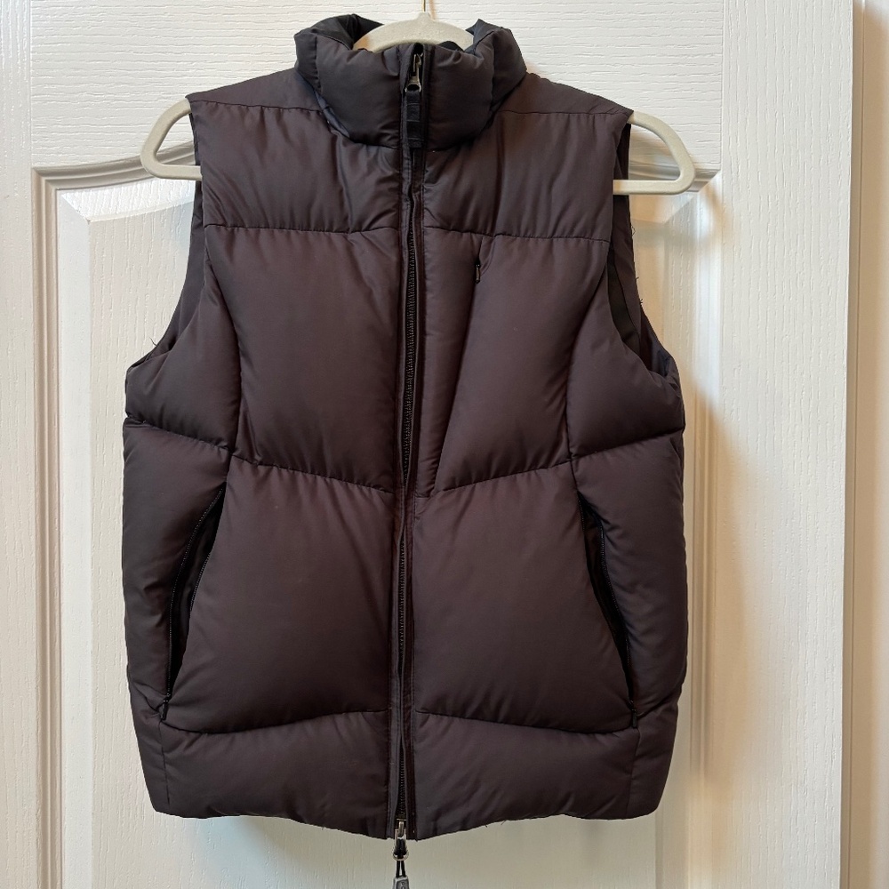 Ralph Lauren Blue label size small black puffer vest down filled- great buy!